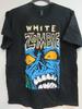 ОФИЦИАЛЬНЫЙ МЕРЧ WHITE ZOMBIE СИНИЙ МОНСТР ГРУППА КОНЦЕРТ МУЗЫКА Экстра-большая унисекс футболка