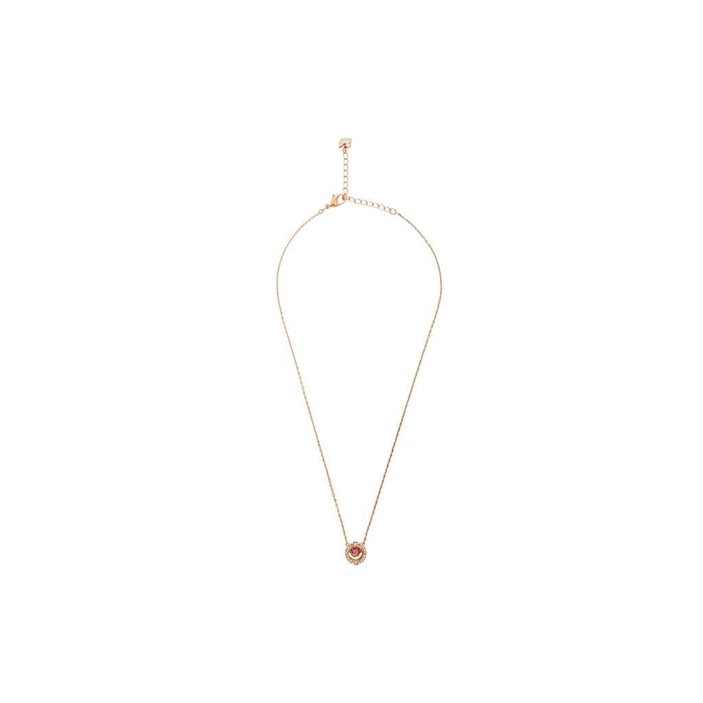Swarovski Una Faux Crystal Stone Necklaces Womens Red