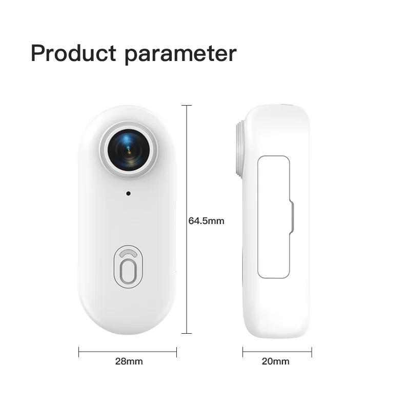 H88 1080P 4K Крошечная экшн-камера WiFi Спортивная камера Объектив с широким углом обзора 120° Встроенный аккумулятор 800 мАч