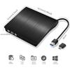 Внешний CD DVD привод, USB C Записывающее устройство Type C USB 3.0 CD DVD RAM Записывающий комбинированный привод Высокоскоростной Перезаписывающее устройство Для Ноутбука Ноутбука ПК Настольного компьютера