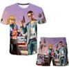2pcs Baby Unisex Kids Game GTA 5 Clothing Sets Baby Clothes Children Sets Boys Girls Cartoon Grand Theft Auto Game GTA 5 Clothes