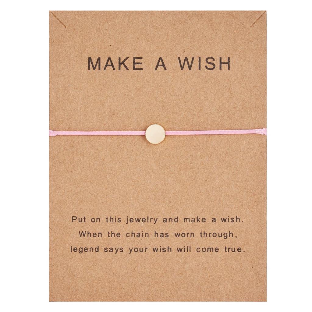 Регулируемый плетеный браслет с подвеской Love Charm - ювелирные изделия в европейском и американском стиле