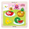 Pinkfong Bebe Top Puzzle Fruit, 4 Pieces, 1 Piece, Korean Popular Toys