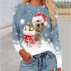 Long-sleeved Women's Clothing Is Fashionable and Casual, Suitable for Christmas Themes