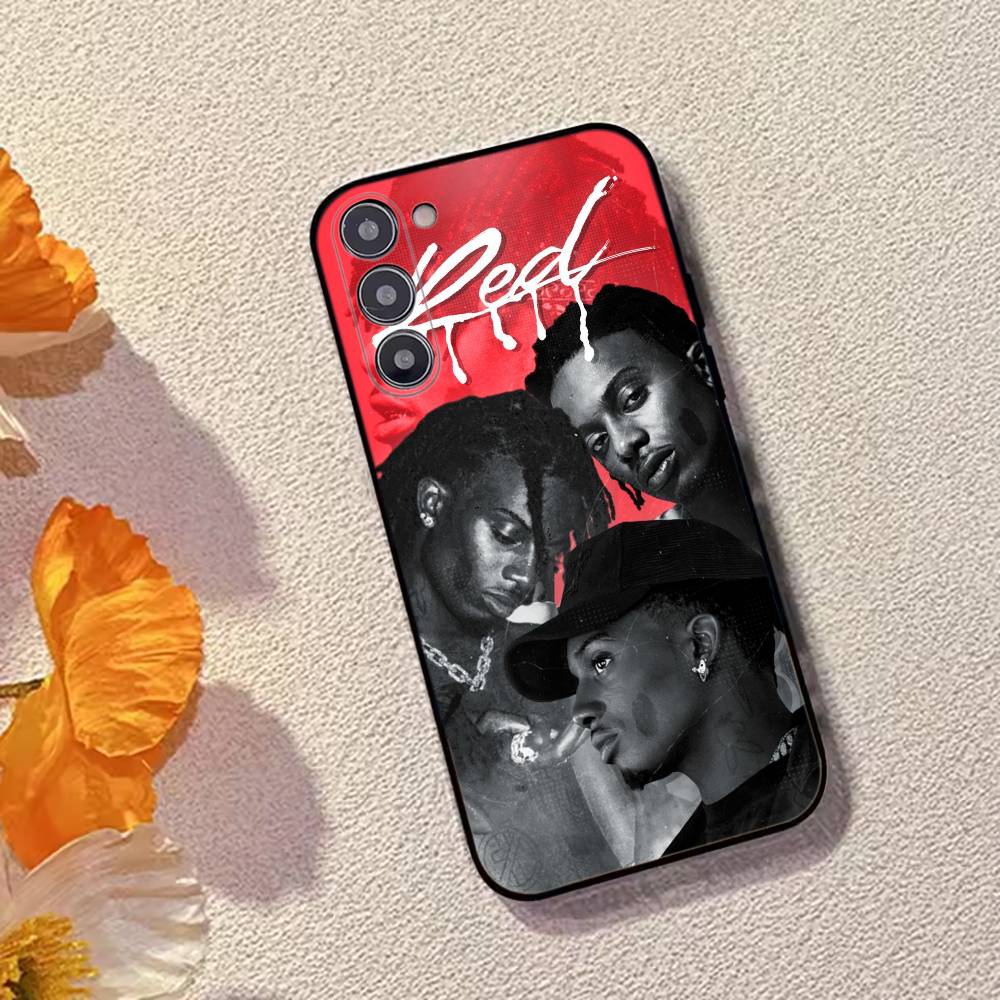 Rapper P-Playboi Carti Phone Case For Samsung Galaxy A73,A72,A71,A70,A53,A52,A51,Soft Silicone Black Cover
