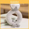 Плюшевая игрушка Jellycat в виде кольца-торта с набивкой из ПП хлопка для детского подарка на день рождения. Включены специальные персонажи.