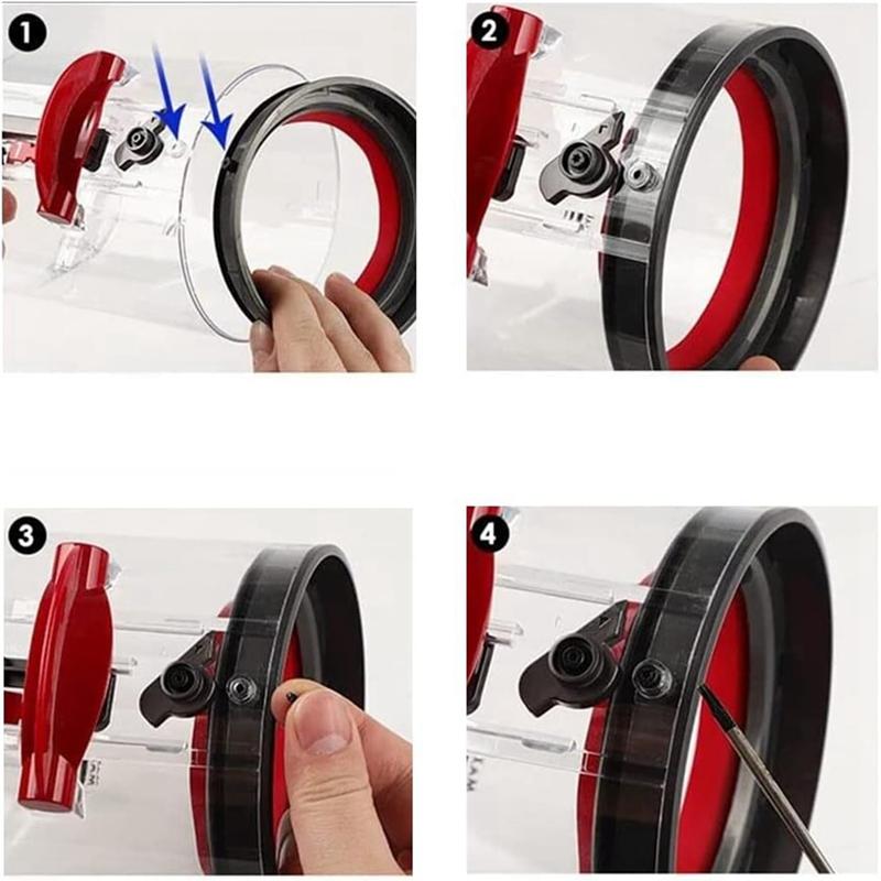 Уплотнительное кольцо для верхней части пылесборника для пылесоса Dyson V10 Slim V12 Digital Slim, запасные части