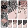 Personalised Animal Print Name Heart Case For Huawei Nova 9 10 SE 11i 8i 7i 3i Nova 5T Y60 Y61 Y70 Y90 P20 P30 P40 Lite P60 Pro