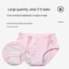 Ariel & Aurora Girls' Leak-Proof Antibacterial Period Underwear 3-Pack