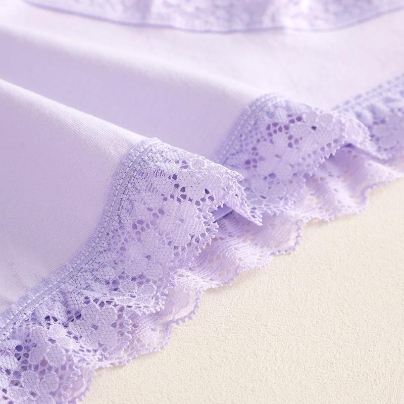 1PCS Cotton Panties for Women Sexy Lace Briefs Low Rise Breathable Underwear Tie-Dye Butterflies Print Soft Lingerie for Girls