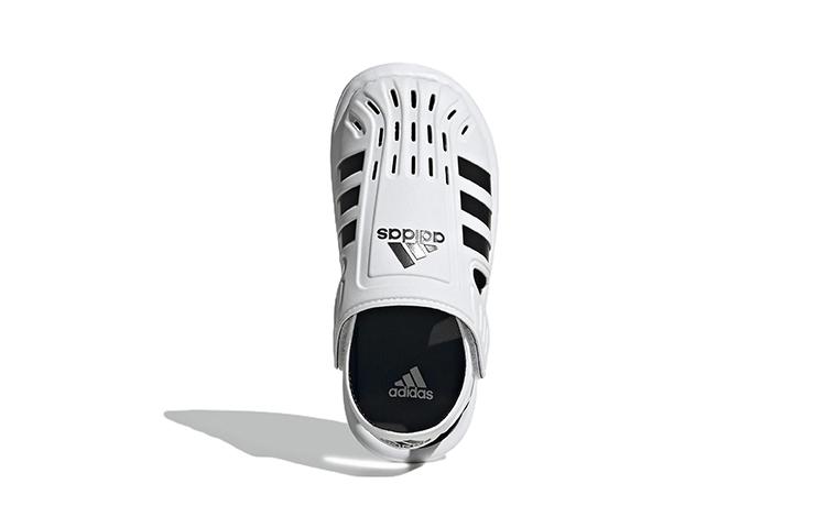 Kids' Sandals Adidas Summer Closed Toe Water Sandal J 'White Black'