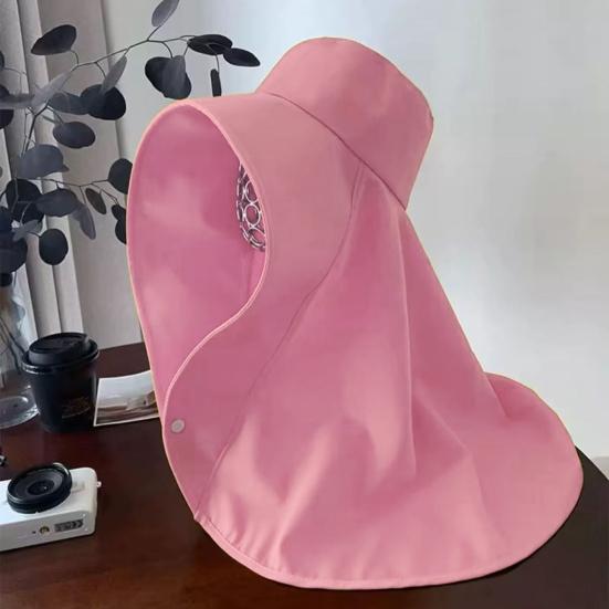 Летняя шляпа от солнца с шалью, большими полями, полной защитой от ультрафиолета, быстросохнущая, регулируемая посадка, шляпа для приключений на свежем воздухе