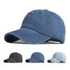 Women's Hole Cap Spring Summer Outdoor Sun Hat Denim Baseball Cap for Men