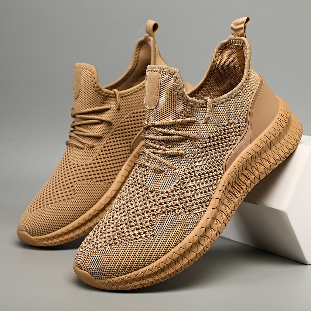 Men's Breathable Sneakers Fashion Trainer Athletic Casual Shoes High Quality Running Walking Tennis Outdoor Sneakers for Man