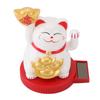Вращающаяся основа Lucky Cat на солнечной батарее для приборной панели автомобиля, настольной кассы