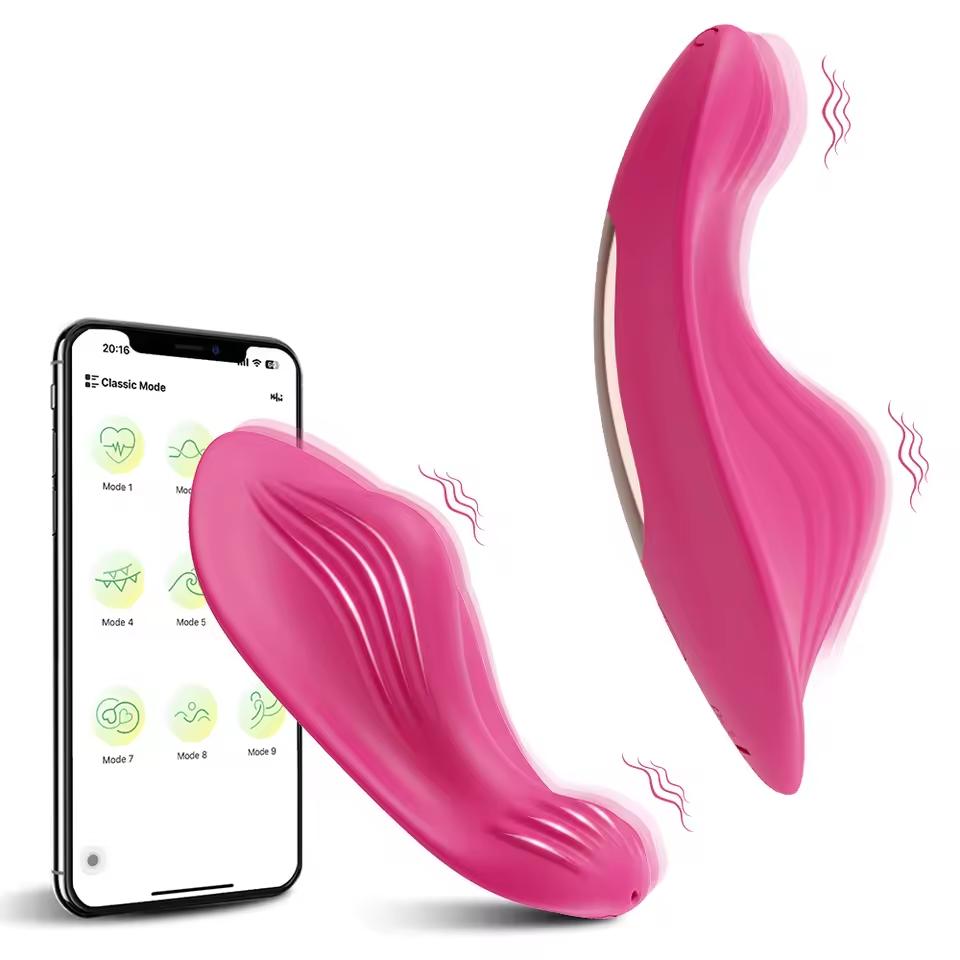Bluetooth Mini Wearable Vibrator Female Clit Stimulator Remote Control Panties Vibrating Egg Adult Sex Toy Masturbator for Women