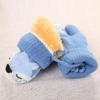 Baby Boys Girls Plush Soft Cute Knitted Mittens Thick Warm Kids Gloves