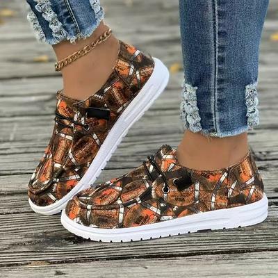 Европейские и американские зимние хлопковые туфли Санта-Клауса с утолщенной подошвой, женские бархатные повседневные хлопковые туфли на плоской подошве