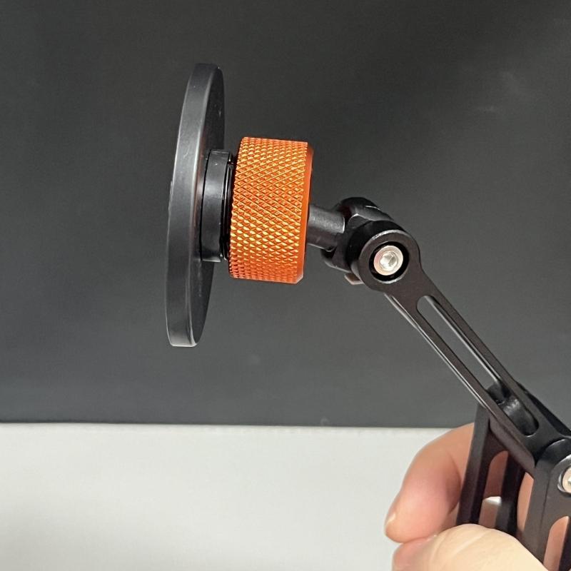 Aluminum 17mm Ball Head Nut And ABS Threaded Screw Base For Magnetic Charging Stand Vehicle Mount Phone Holder Accessory