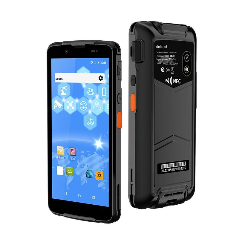 Deli Беспроводной Android КПК Сканер штрих-кодов и Терминал сбора данных