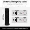 Cross-border Multi-color High Elastic Silicone Pickleball Racket Grip Cover Octagonal Honeycomb Protective Sports Outdoor Tennis