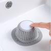 New Bathtub Drain Hair Catcher Collapsible Drain Protector for Pop-Up and Regular Drains of Shower Bathtub Tub Bathroom Sink