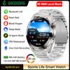SACOSDING 4GB Local Music Smart Watch Recording Voice Assistant AMOLED Screen Smartwatch Bluetooth Call Smart Watches For Men Android 2024