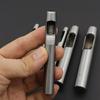 6 Pcs Kit Hollow Punch Set Round Hole Punch Tool Steel Leather Craft Working For Watch Band,Fabric,Plastics,Gasket Belt