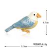 Симпатичная мультяшная эмалевая брошь-птица унисекс - изысканная анти-экспозиционная корсажная булавка для одежды