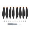 8pcs Drone Blade Props Replacement Wing Blade with Screw Accessories Blades Props Wings Light Weight Low-Noise for DJI Mini 3