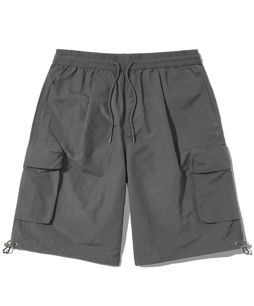 FILLUMINATE Nylon One-Tuck Cargo Shorts - 3 Colors