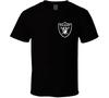 Унисекс Футболка с Маленьким Логотипом Oakland Raiders