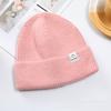 New Hat for Women In Winter Warm Knitted Hat for Students Couple Melon Skin Landlord Korean Style Fashionable Smiley Wool Hat for Men