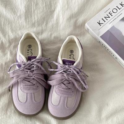 Немецкие кроссовки на платформе, женские, весна 2025, новые, с большой головкой, универсальные, легкие, с мягкой подошвой, для спорта и отдыха