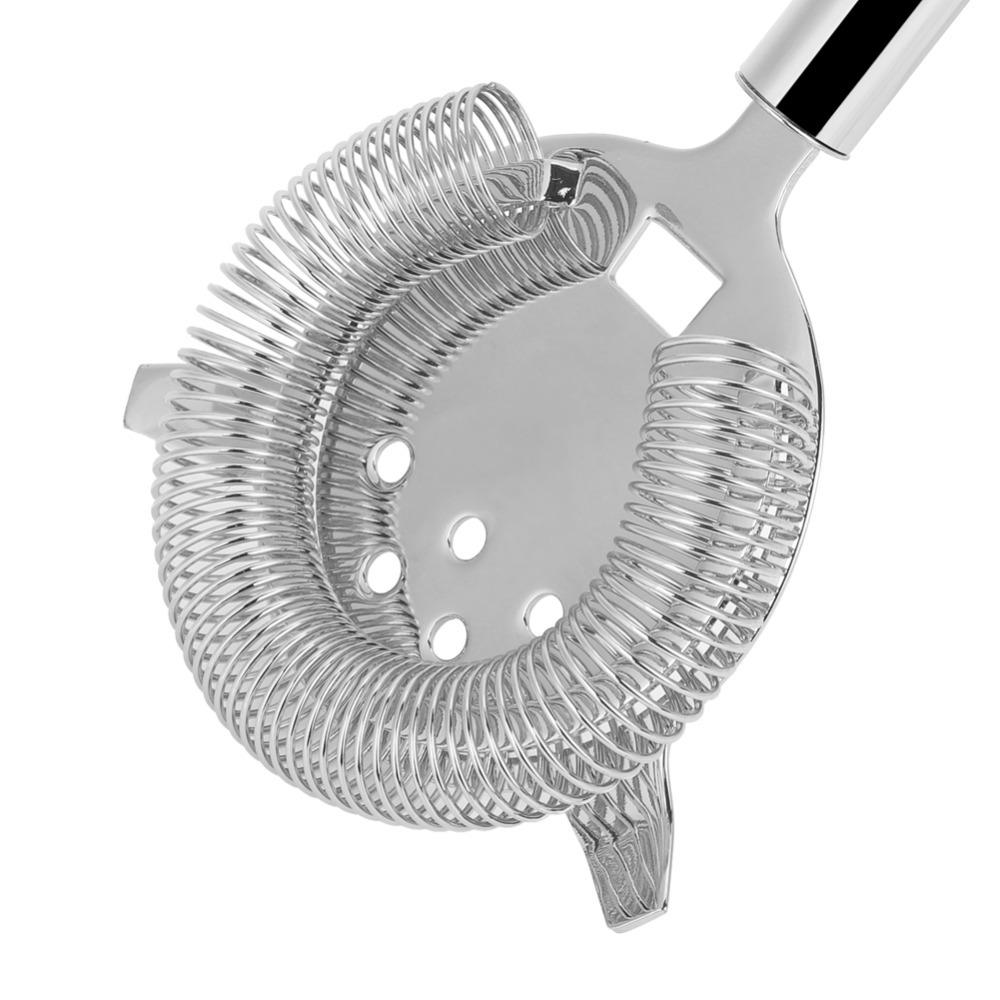 Stainless Steel Cocktail Strainer Rose Gold Filter Bar Tool Drink Strainer Bartenders