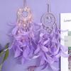 Endless Love Handmade Dream Catcher Gifts with LED Light Dreamcatcher Pendant Creative Hollow Wind Chimes Wall Hanging