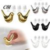 Decorative Ceramic Toilet Accessory 2PCS Bird Screw Covers, Bolt Caps, Modern Anti Slip Cover Style Universal Fit Caps for Home Bathroom Renovation