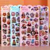 Милые мультяшные K-pop Охотники на ведьм 3D рельефные наклейки Кавайные аниме объемные наклейки Наклейка для телефона, ноутбука, награда Игрушка Подарок