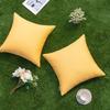 Waterproof Outdoor Cushion Cover Solid Color Pillow Case Colorful Pillow Cover  Home Decoration