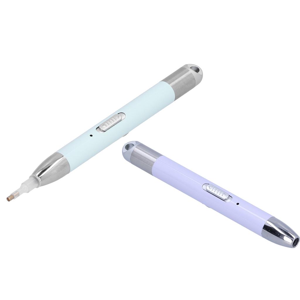 Светящаяся ручка-дрель с USB-зарядкой, инструмент для вышивания крестом, аппликации, алмазной живописи, с коробкой для хранения