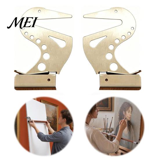 Precision Art Tool Artist Hand Support Bridge, Wooden Painting with Rod, Adjustable Height Bridge Rest for Canvas Drawing, Fine Detailing Accessory