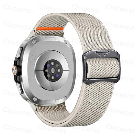 Нейлоновый ремешок для Samsung Galaxy Watch 8 44 мм 40 мм 8 Ultra2 Регулируемый сменный браслет-ремешок для 8 Classic WatchAccessories