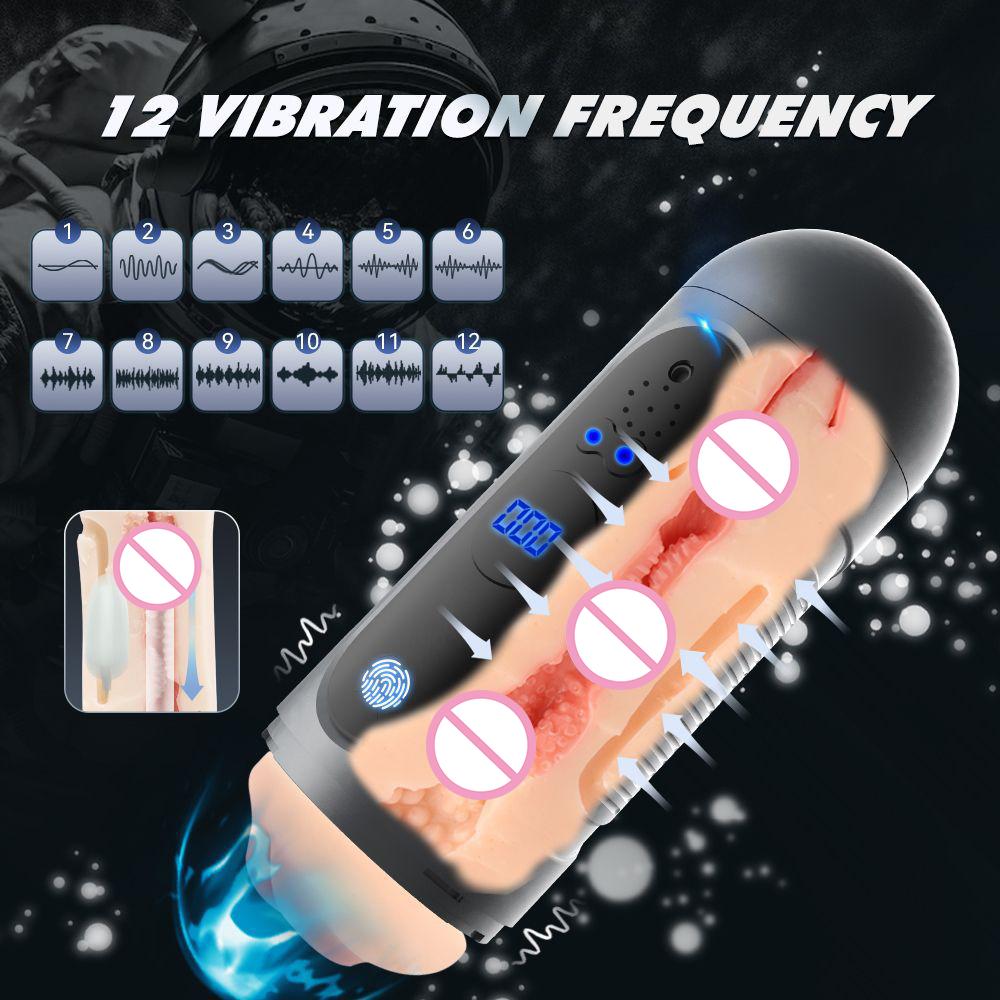 Автоматическая мужская вагина оральный мастурбатор чашка двухканальная секс машина минет мастурбация вибратор товары для взрослых секс игрушки для мужчин