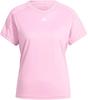 Футболка с коротким рукавом Aero Lady Train Essentials с минимальным логотипом и круглым вырезом, с коротким рукавом NEN26 Bliss Pink M [Adidas], женская футболка (IS3957)