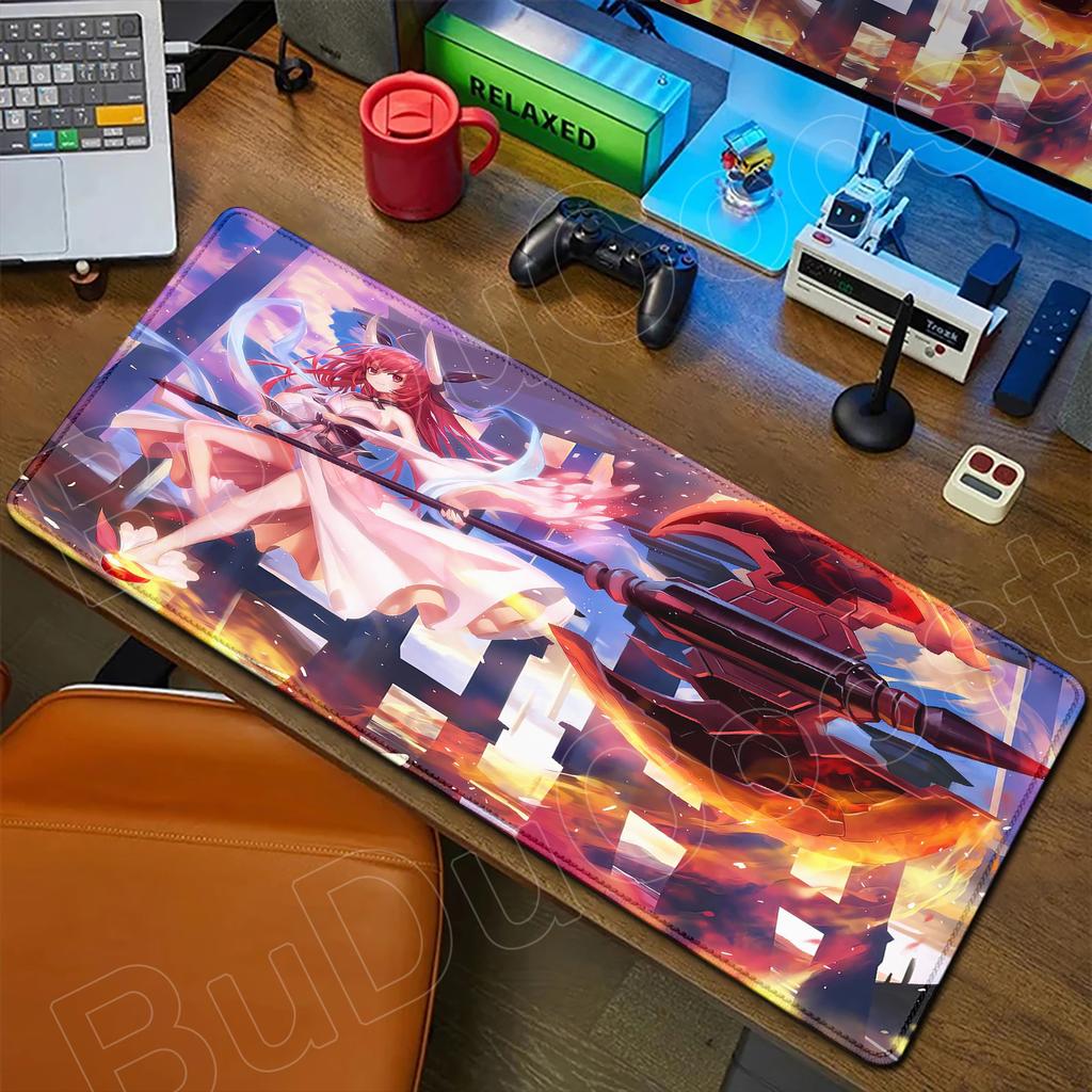 HD Милая Девушка Большой Коврик для Мыши Аниме Date A Live Коврик для Мыши Ноутбук Игровые Аксессуары Клавиатура Рабочий Стол Токисаки Куруми Тока Ятогами