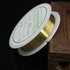 1 рулон Золотой Серебряный Латунный Медный Проволока 0.2/0.4/0.6/0.8/1мм DIY Проволока для бисероплетения Ручная работа Браслеты Ожерелья Шнур Нить