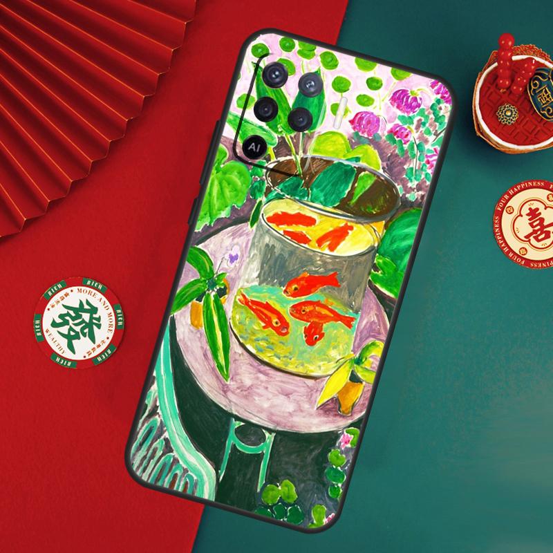Художественный чехол-картина Анри Матисса для Oppo A15 A17 A57 A6 A5 Pro A54 A74 A94 A16 A76 A96 A40 A60 A80 A18 A38 A58 A78 A98