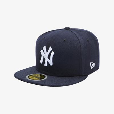 New Era Mlb New York Yankees Приталенная кепка Темно-синяя 70360398