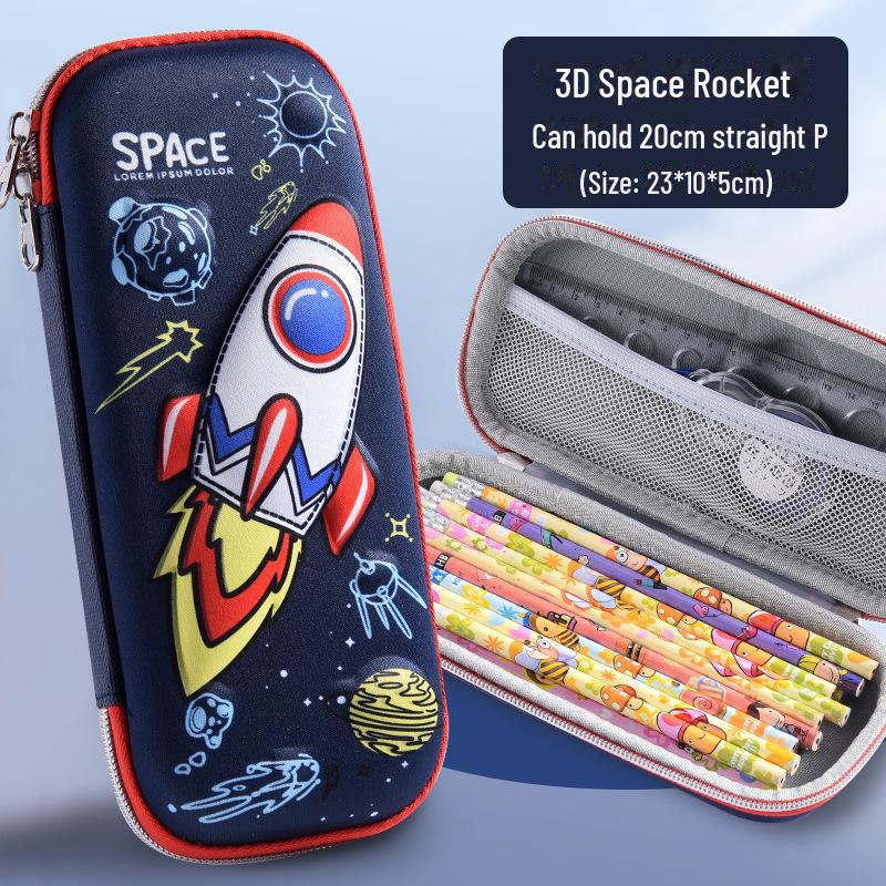 Capibara 3D Cartoon Pencil Case: Large Capacity, Multifunctional for Boys & Girls, Ideal for Primary School Students
