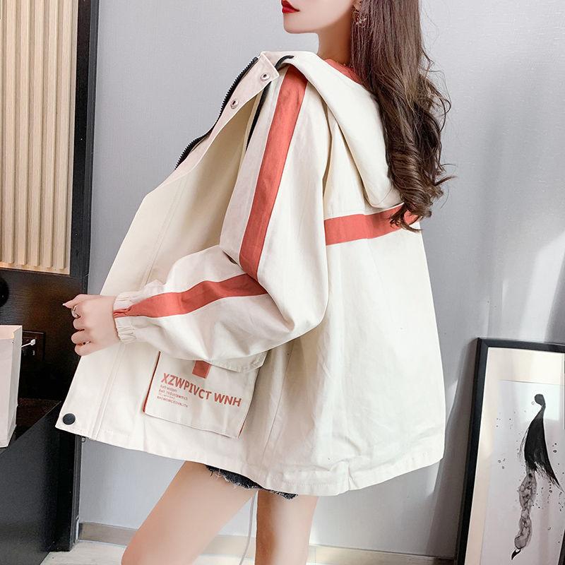 Осень крутая черная рабочая куртка свободная уличная толстовка с капюшоном женские топы винтажная куртка в стиле пэчворк женская